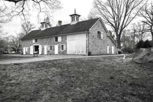 Barn and stable as restored after a fire